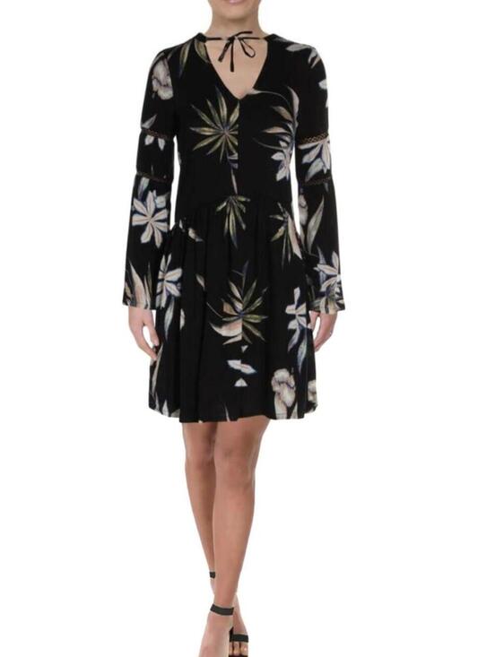 Roxy Dresses & Skirts - Roxy Lombok Waterfall V-neck Mini Dress - Women's Medium